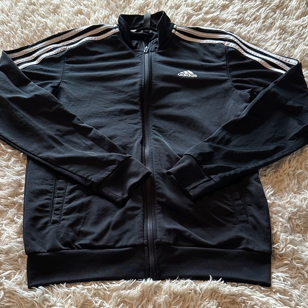 Adidas Zip-up Track Jacket, size S.